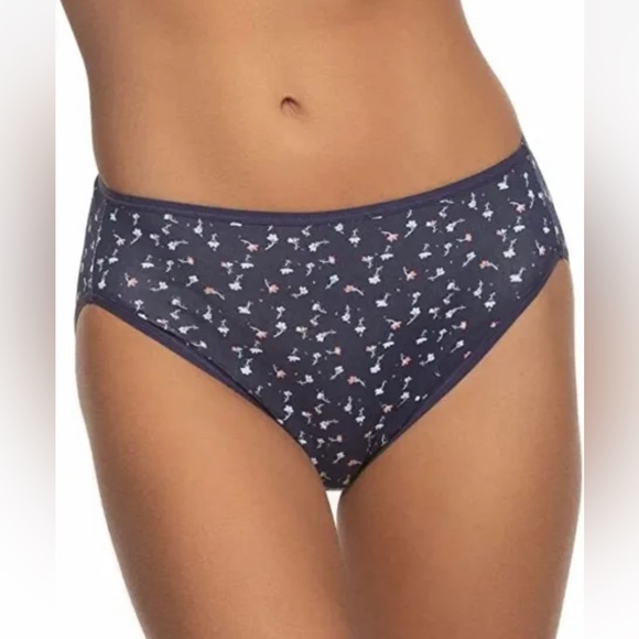 Felina Womens 8 Pack Hi-Cut Brief Cotton Modal Stretch Size M Multicolor New - Picture 2 of 13